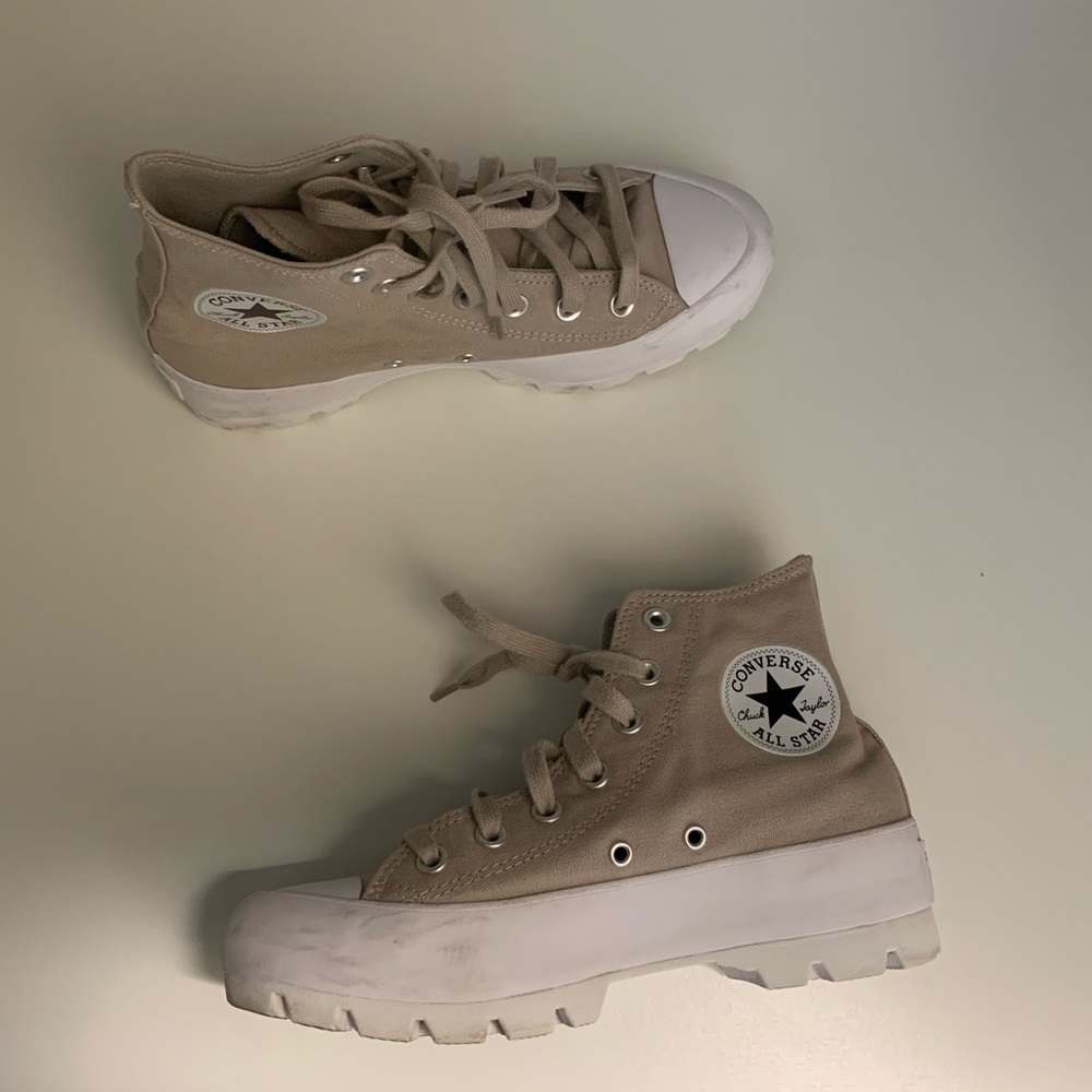 Lugged Converse High Top